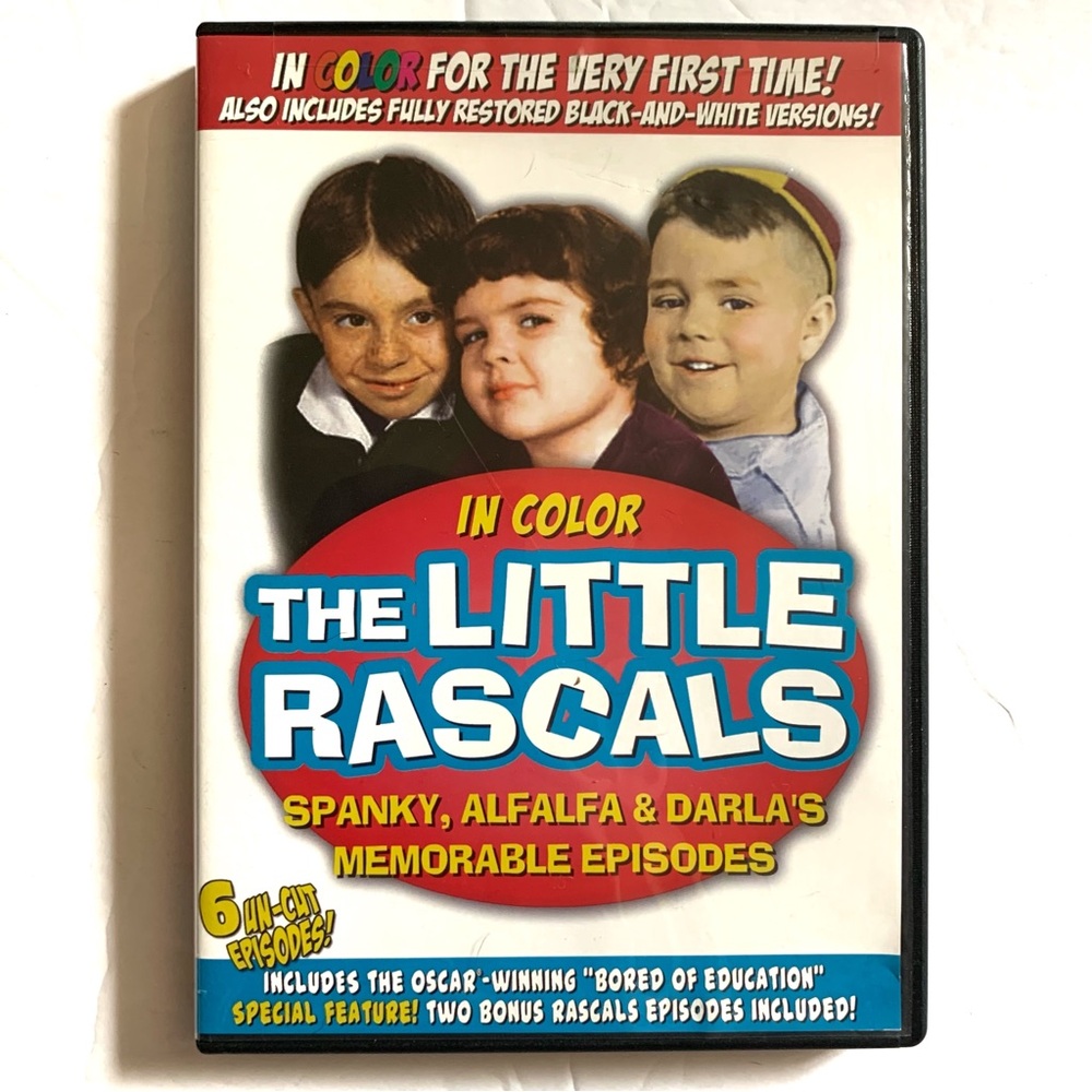 The Little Rascals in Color DVD Spanky, Alfalfa & Darla’s Memorable Episodes